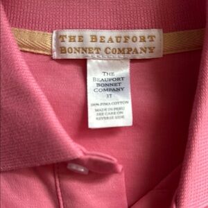 The Beaufort Bonnet Company Pink Polo Shirt